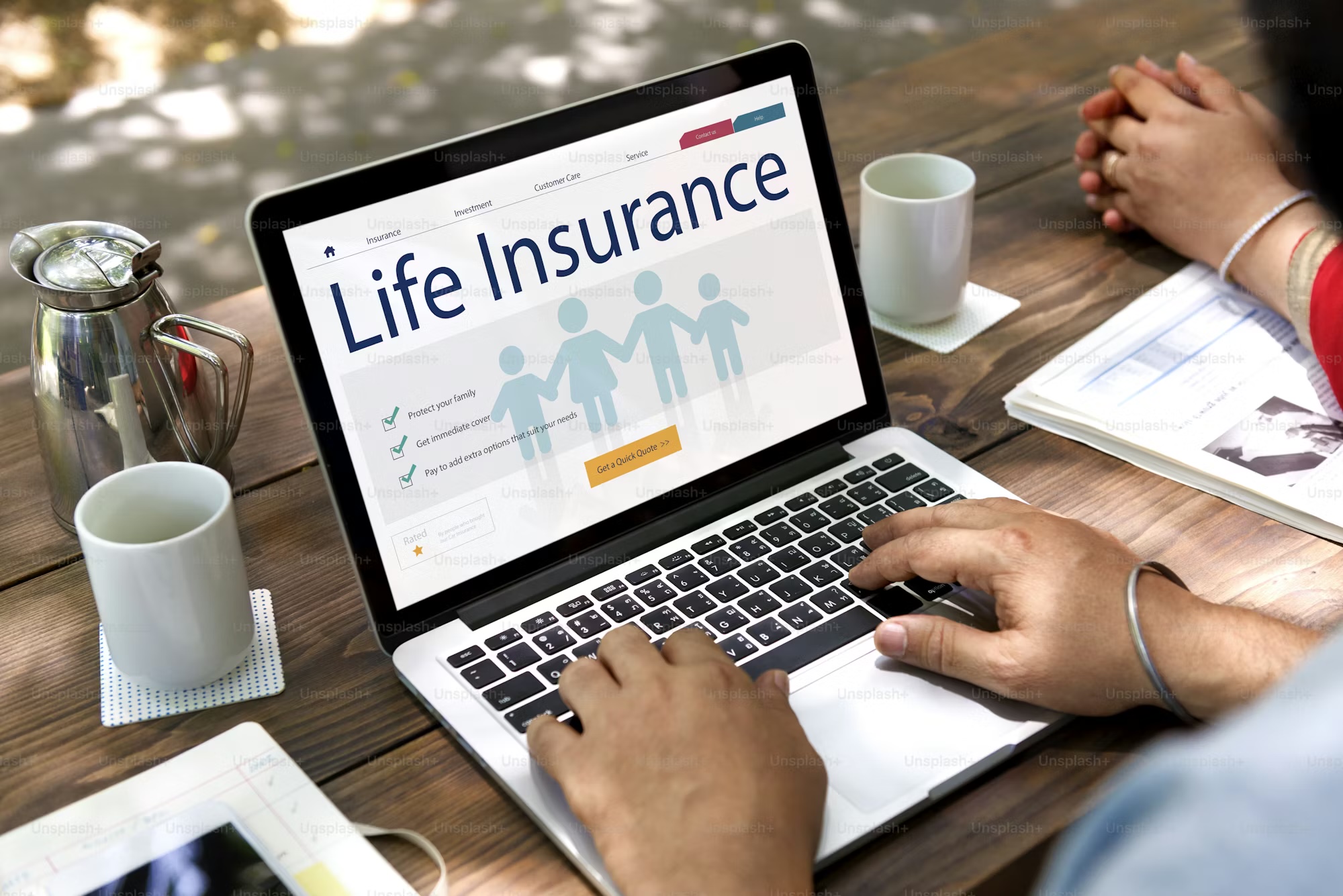 Garage door contractor reviewing insurance documentation and policy requirements