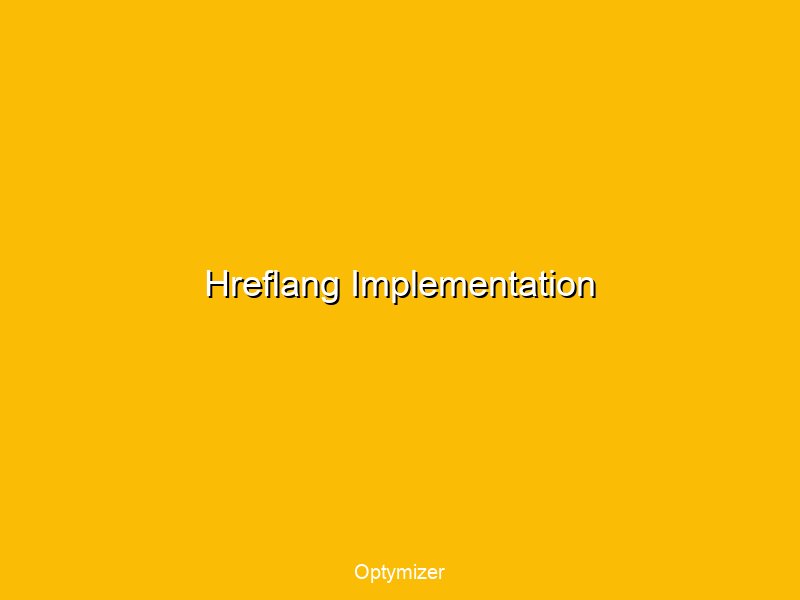 Hreflang implementation showing multi-language structure