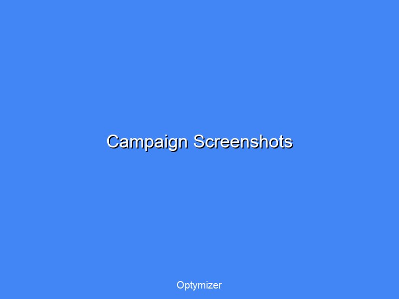 Campaign screenshots showing practice area segmentation