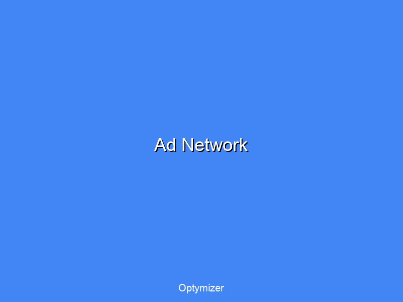 Ad network optimization showing RPM improvements