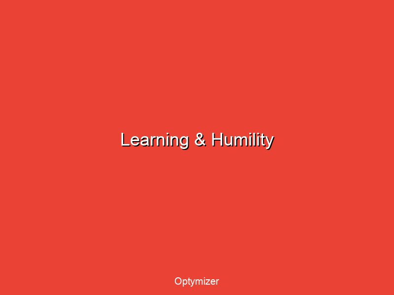 Learning from client showing humility and collaboration