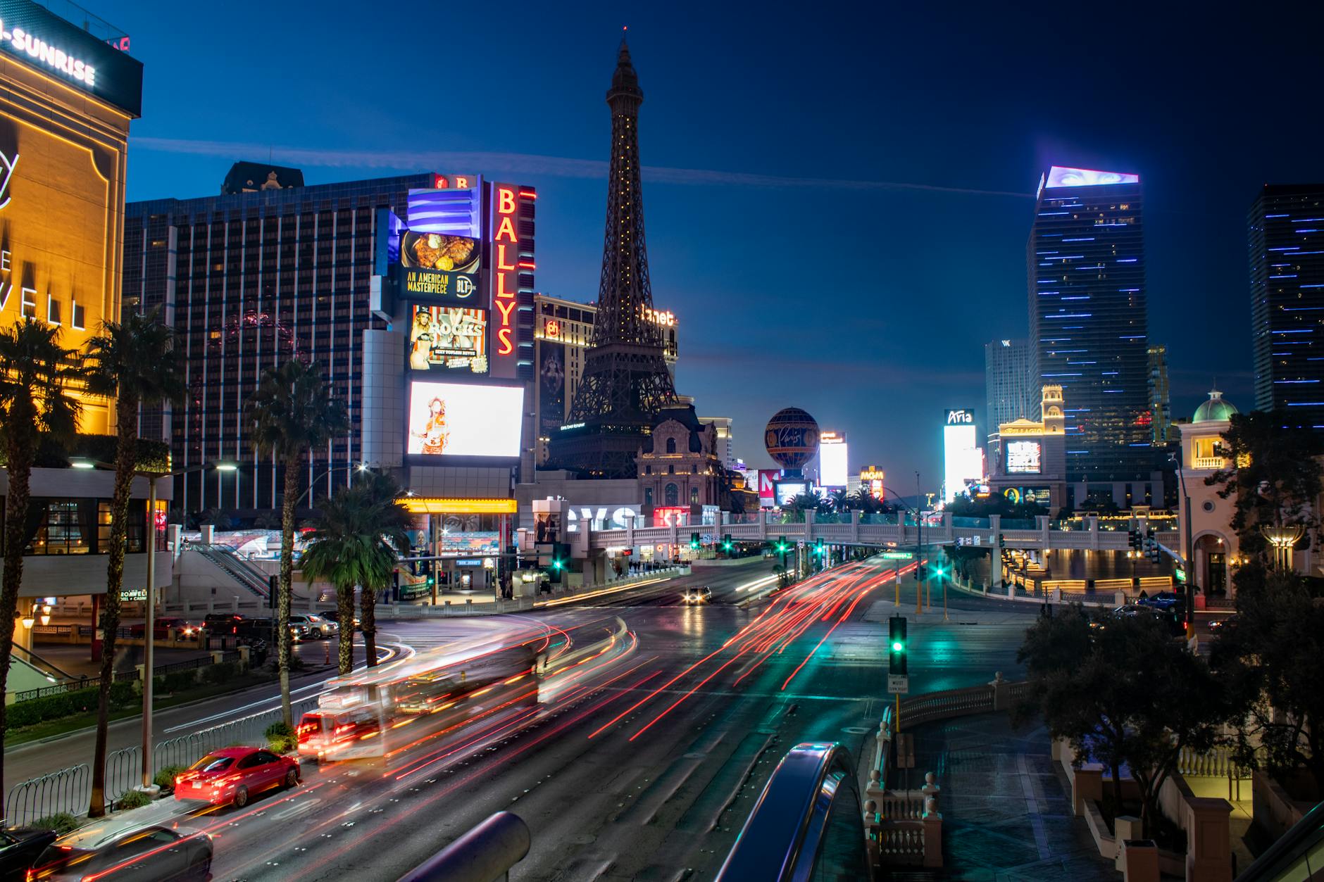 Las Vegas skyline - Google Business Profile optimization