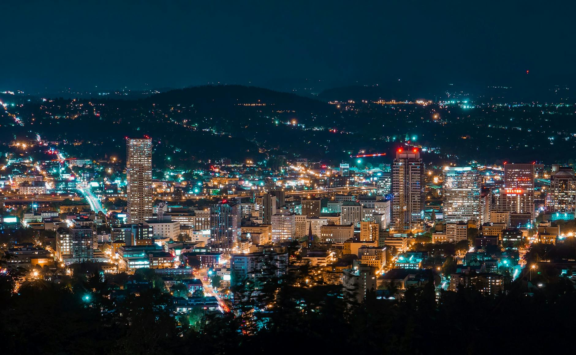 Portland skyline - Google Business Profile optimization