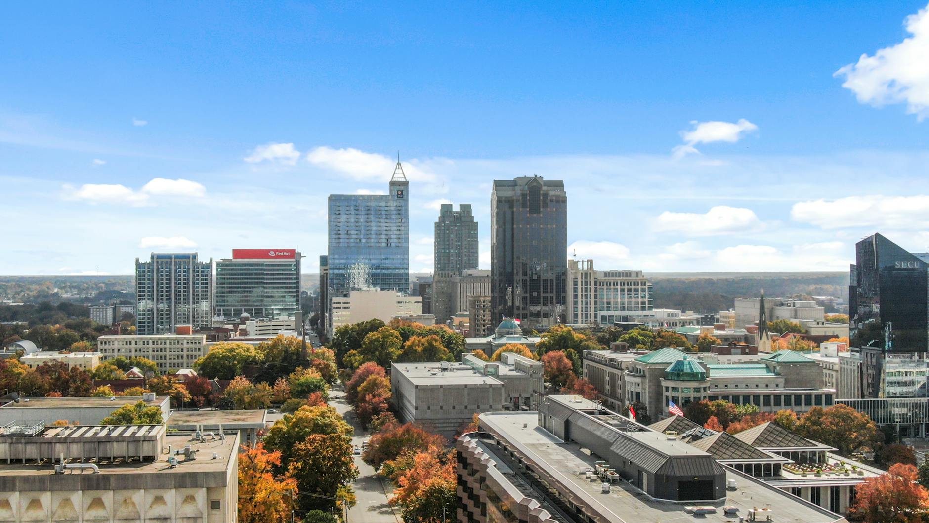 Raleigh skyline - Google Business Profile optimization