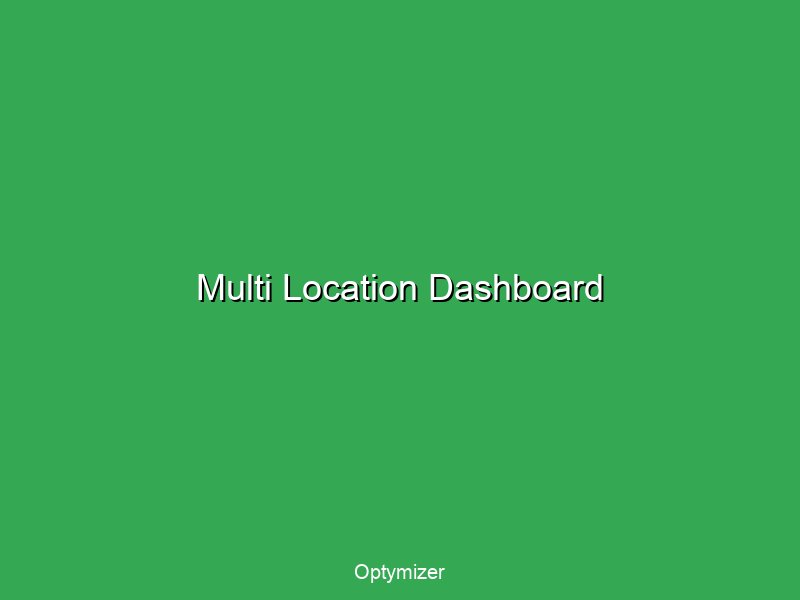 Multi-location campaign dashboard showing infrastructure-first scaling approach