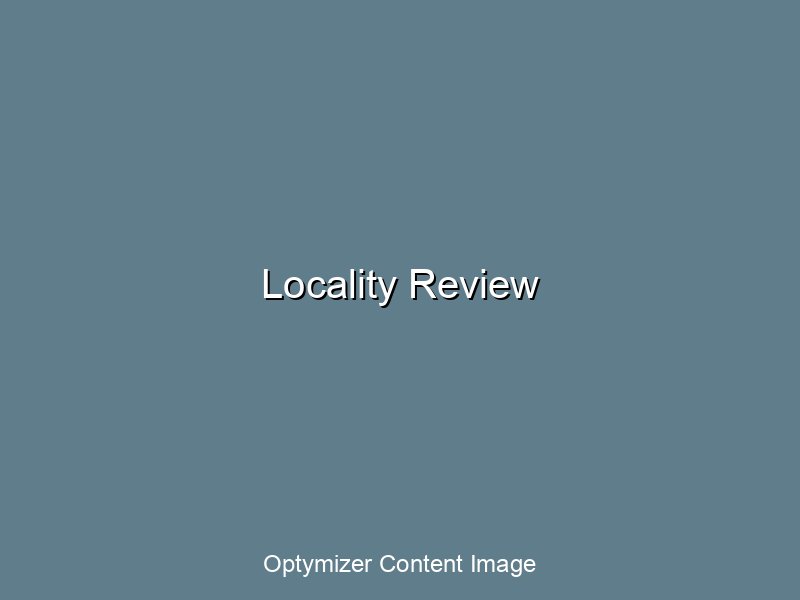 Locality review process ensuring authentic local content