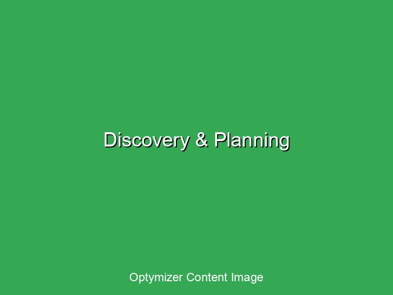 Video discovery and planning process