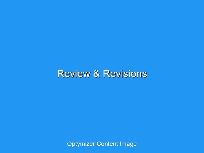 Video review and revision process