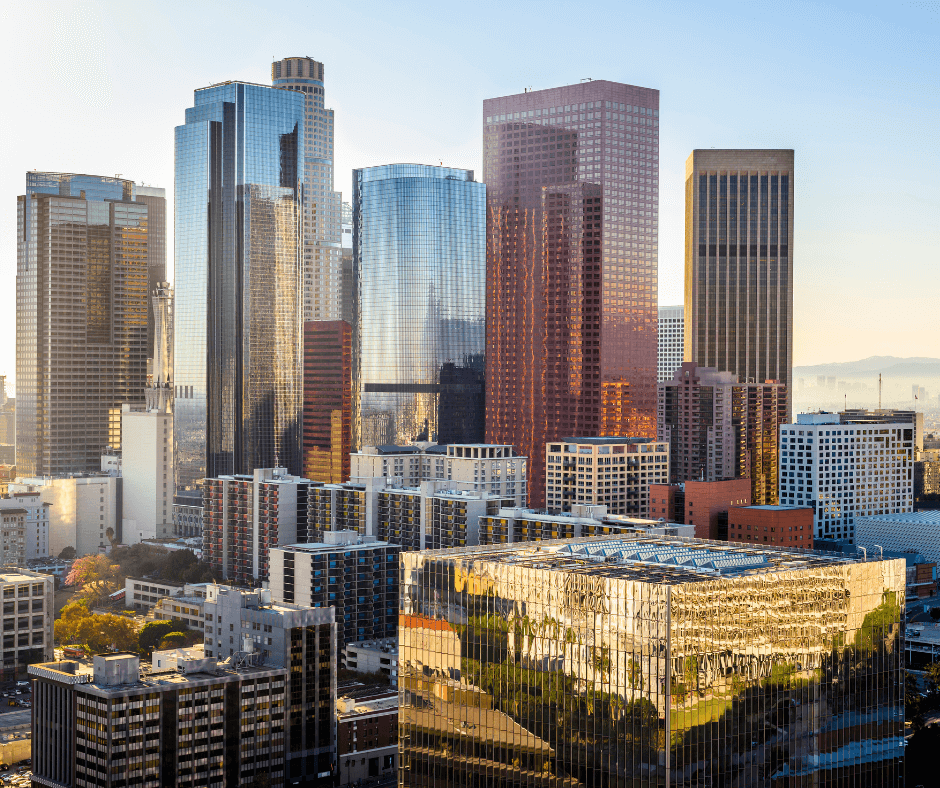 Optymizer: Downtown Skyline in Los Angeles, CA